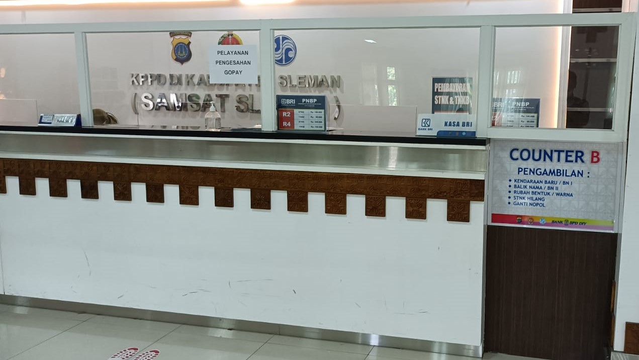 Counter B Samsat Sleman